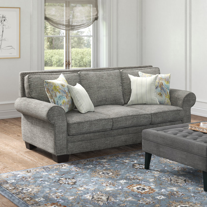 Kelly Clarkson Home Scott 90" Rolled Arm Sofa Wayfair